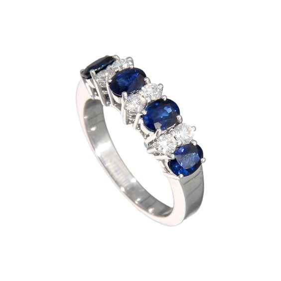 Anello Crivelli Donna ZAFFIRO in Oro bianco Zaffiro 1.64 Ct 230-338-248 ZF - 230-338-248 ZF